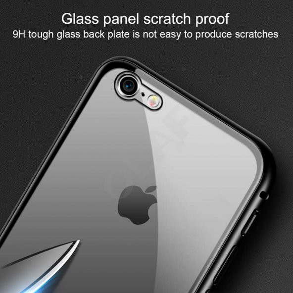 Apple iPhone SE 2020 Kılıf Zore Devrim Mıknatıslı Cam Kapak - 2