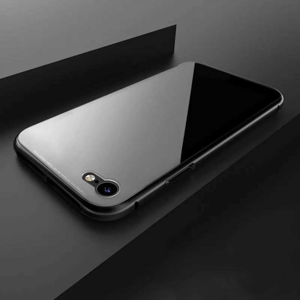 Apple iPhone SE 2020 Kılıf Zore Devrim Mıknatıslı Cam Kapak - 3