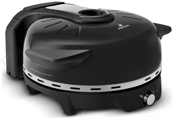 Karaca Gastro Biodiamond Matte Black 10in1 Lahmacun ve Pizza Makinesi