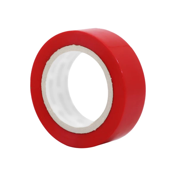 Elektrikçi Bandı Kırmızı İzole Elektirik Bant Elektrik Bandı Pvc 9 Metre - Resim 4