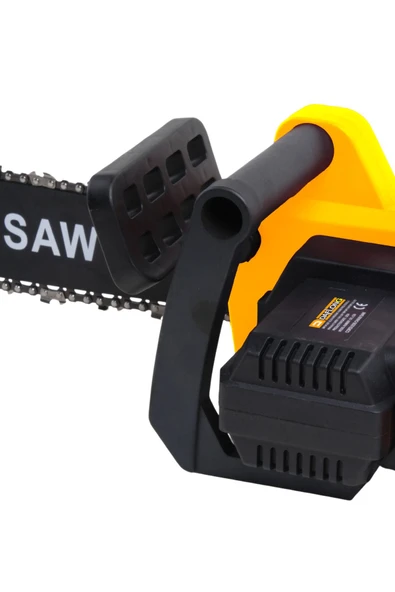 DAFLONG 4 Bataryali 2 Adet Şarj Cihazli Otomatik Yağlamali 16inch Yeni Nesil Odun Kesme 10 PİLLİ - 3