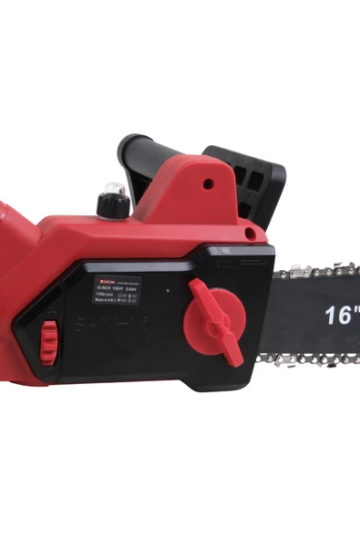 DAFLONG 4 Bataryali 2 Adet Şarj Ci̇hazli Otomati̇k Yağlama Şarjli 16inch Yeni̇ Nesi̇l Odun Kesme Maki̇na- - 2