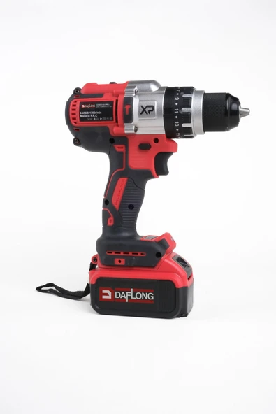 DAFLONG 21V 3000 MAH 13 MM KÖMÜRSÜZ 84 PARÇA HEDİYELİ 10 PİLLİ ŞARJLI MATKAP - 2