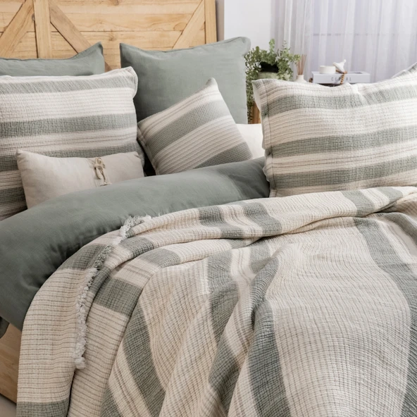 Schafer Home Enza Çeyiz Seti 8 Parça-Yeşil - 11