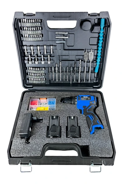 DAFLONG PRO ÖZEL SERİ 84 PARÇA KÖMÜRSÜZ GÜÇLENDİRİLMİŞ MOTOR ŞARJLI ARMUT BATARYA MATKAP-MVI - 3