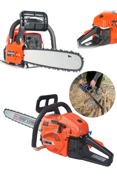 DAFLONG Yeni̇ Nesi̇l Güçlendi̇ri̇lmi̇ş 52 Cc Odun Kesme Motoru - 2