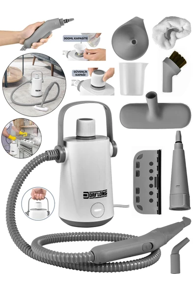 DAFLONG E- Tech Series Profesyonel Buharlı Temizleyici Buharlı Temizlik Makinesi-BYZ - 2