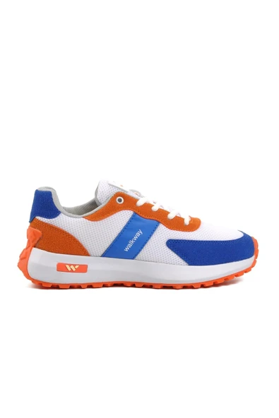 Walkway Beyaz-Saks Mavi Kadın Spor Ayakkabı Manila G