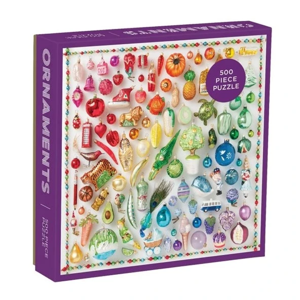 Galison Noel Süslemeleri Puzzle