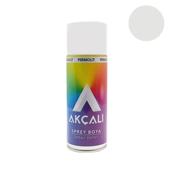 AKÇALI Tampon Sprey Boya 400 ml/ Beyaz 301-Ral 301