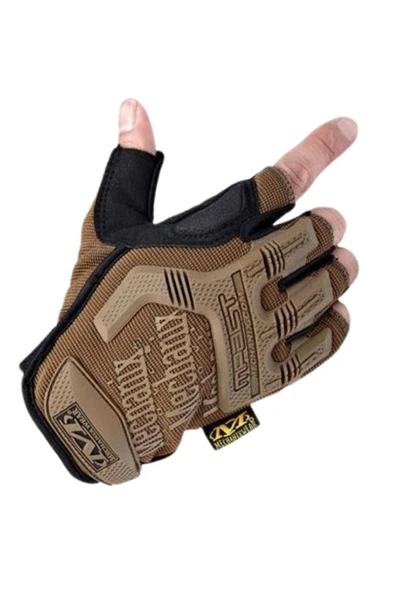 Mechanix Yarım Parmak Eldiven- Taktik Destekli Kadın&Erkek unisex Eldiven - 2