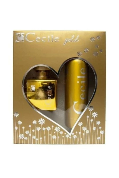 Gold Edt 100 ml + 150 ml Deodorant Kadın Parfüm Set