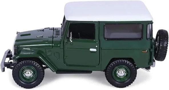 Motormax 79323gr Toyota FJ40 Yeşil 1-24 Pres Döküm Model Araba - 5