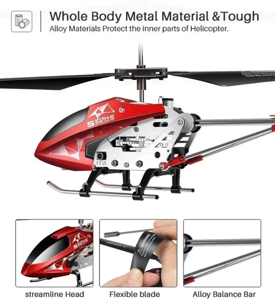 S107H-E Uzaktan Kumandalı Helikopter - 3
