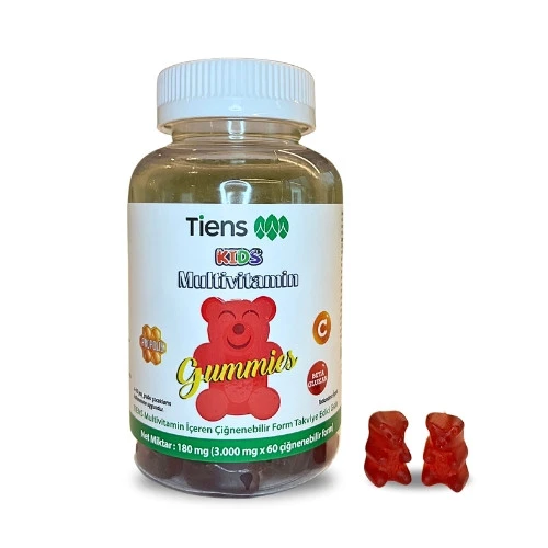 TIENS Multivitamin İçeren Çiğnenebilir Form Takviye Edici Gıda