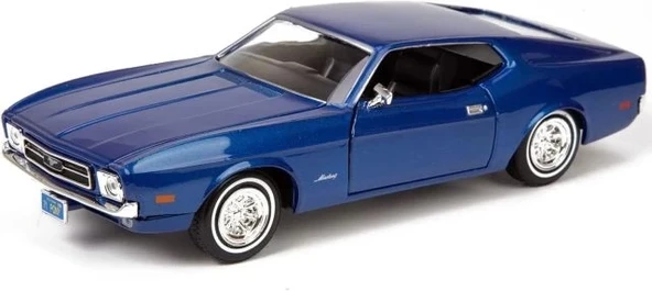Motormax 1971 Ford Mustang Pres Döküm Model Araba - 5