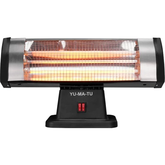 Yumatu YT-9033 1800W Seyyar Masa Altı Infrared Isıtıcı 3 Çubuklu