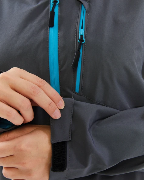 Mapamyumco Windbreaker Kadın Ceket-FÜME - Resim 8