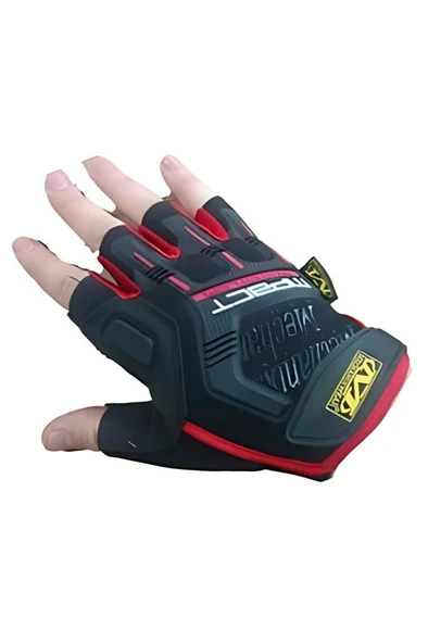 Mechanix Yarım Parmak Eldiven- Taktik Destekli Kadın&Erkek unisex Eldiven - 11