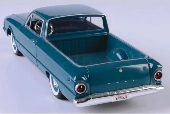 Motormax 1960 Ford Falcon Ranchero Pikap Pres Döküm Model Araba - 4
