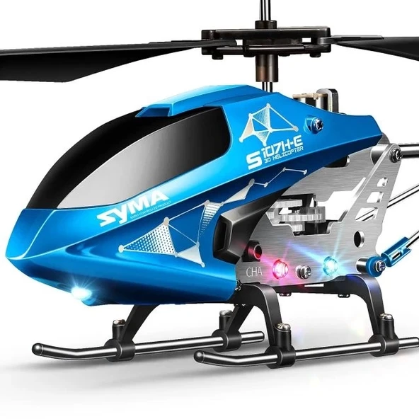 S107H-E Uzaktan Kumandalı Helikopter Blue