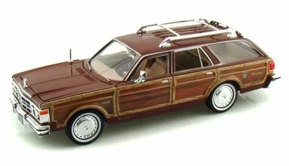 Metal Motormax 1979 Chrysler Lebaron Town Country 1:24 Oyuncak