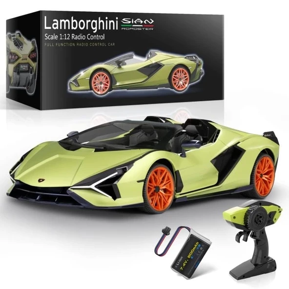 Miebely Lamborghini 1:12 Ölçekli Uzaktan Kumandalı Araba