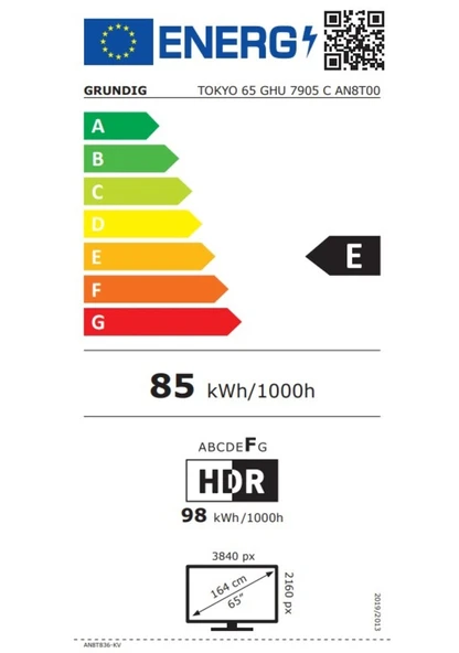 Grundig TOKYO 65 GHU 7905 C 4K Ultra HD 65" 165 Ekran Uydu Alıcılı Android Smart LED TV - 7