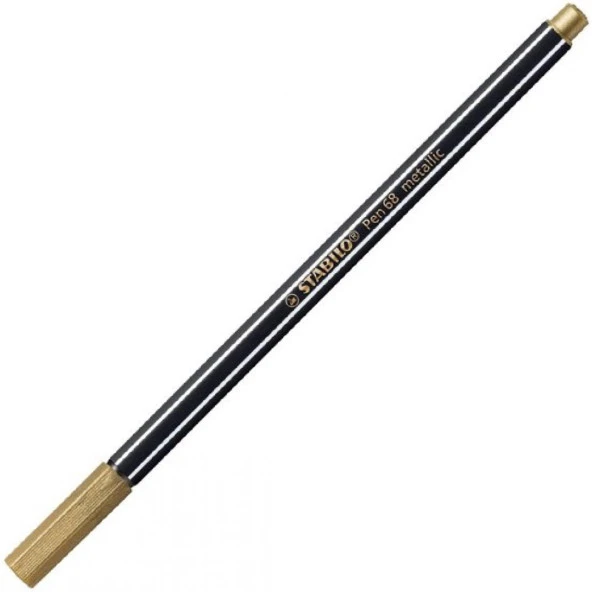 Umur Stabilo Pen Keçeli Uçlu Kalem Metalik Altın 68/810 (1 adet)