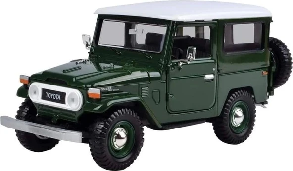 Motormax 79323gr Toyota FJ40 Yeşil 1-24 Pres Döküm Model Araba - 2