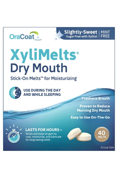 OraCoat XyliMelts Slightly Sweet 40 Tablet