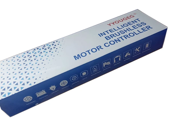 DC 48V / 64V 500W Fırçasız Motor Sürücü  Scooter Elektrikli Bisiklet Beyin Bldc Hız Kontrol Kartı Su Geçirmez Metal Kutu - Resim 8