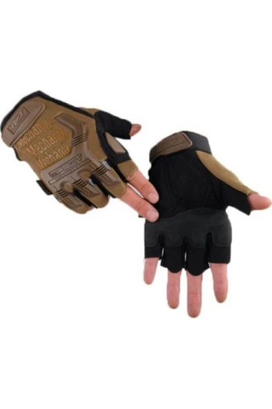 Mechanix Yarım Parmak Eldiven- Taktik Destekli Kadın&Erkek unisex Eldiven