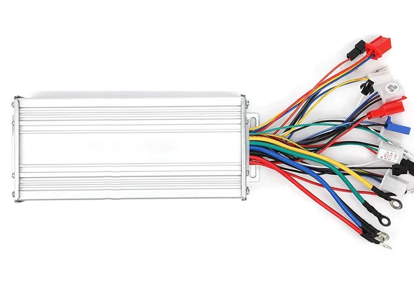DC 48V / 64V 500W Fırçasız Motor Sürücü  Scooter Elektrikli Bisiklet Beyin Bldc Hız Kontrol Kartı Su Geçirmez Metal Kutu