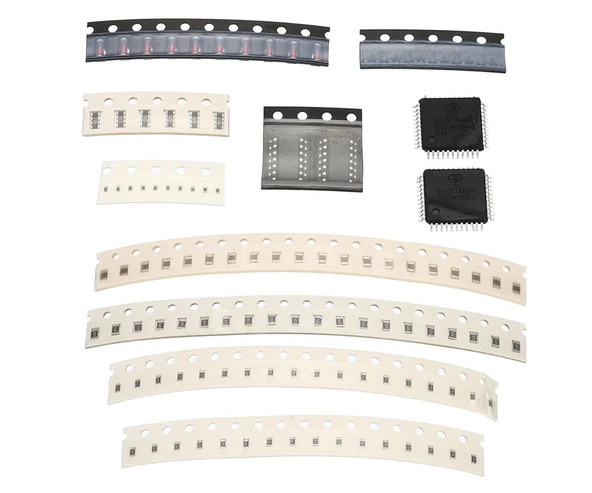Smd Lehim Öğrenme Seti 77 Parça  Smt Elektronik Eğitim Kiti Deney Pratikleme Kartı Qfp44 Sop16 0402 0603 0805 Direnç Melf Diyot Sot23 Transistör - 3
