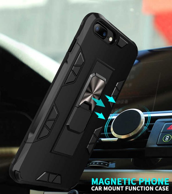Apple iPhone 6 Plus Kılıf Zore Volve Kapak - 8