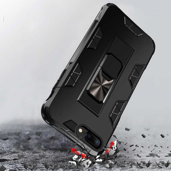 Apple iPhone 6 Plus Kılıf Zore Volve Kapak - 9
