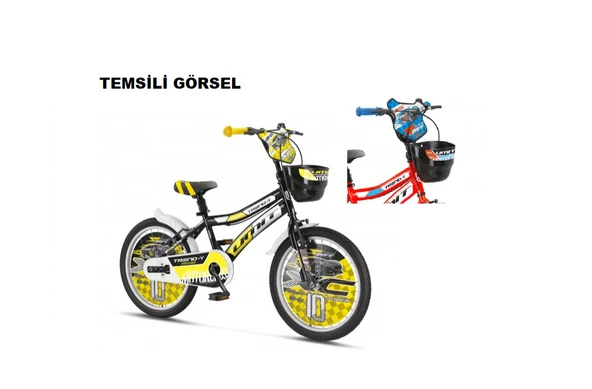 20J ÜMİT TRENDY ÇOCUK BİSİKLETİ - TURUNCU MAVİ