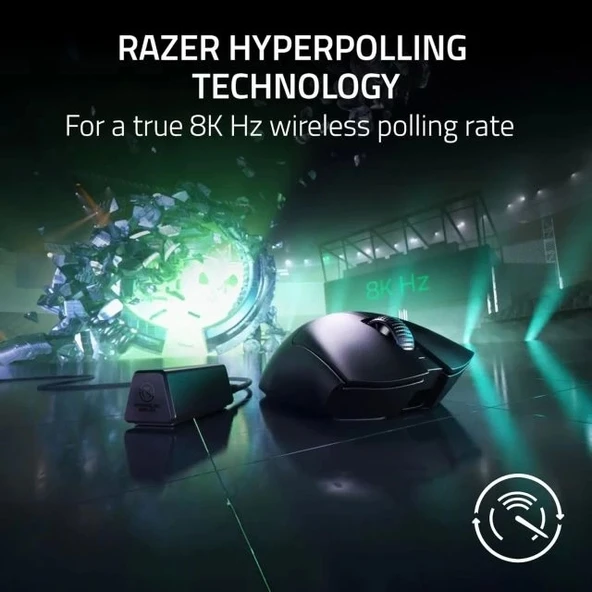 Razer DeathAdder V3 Pro Kablosuz Oyun Mouse - 4
