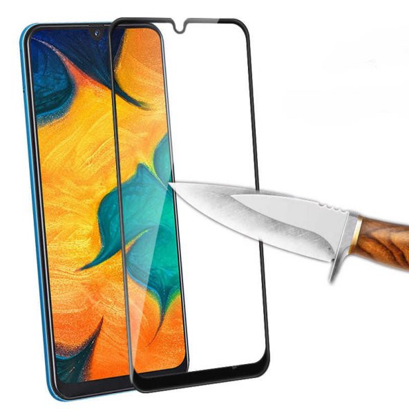 Galaxy M21 Zore Kenarları Kırılmaya Dayanıklı Cam Ekran Koruyucu - 3