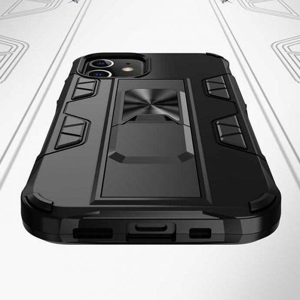 Apple iPhone 12 Mini Kılıf Zore Volve Kapak - 3