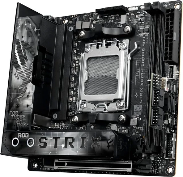 Asus Rog Strıx X670e-I Gamıng Wıfı-6e Ddr5 Hdmı Pcıe 5.0 Am5 Mıtx Anakart - 8