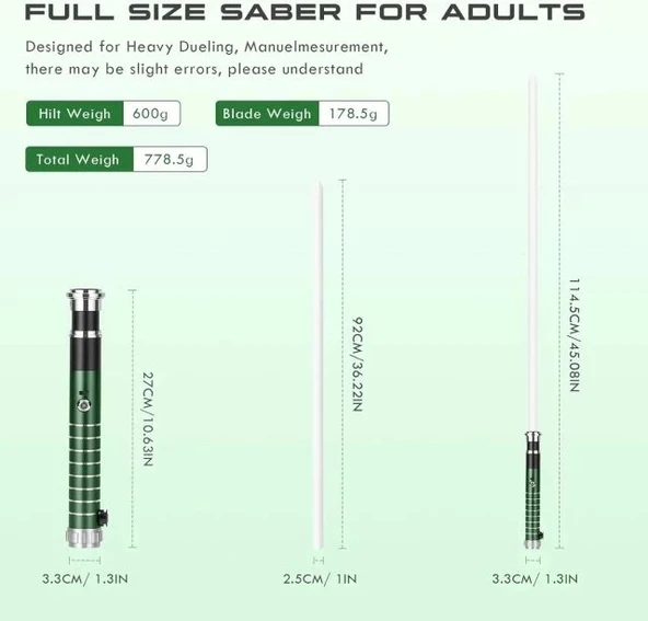 DAMIENSABER Yeşil Işın Kılıcı - 2