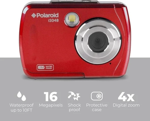 Polaroid IS048 Su Geçirmez Anında Paylaşımlı Dijital Fotoğraf Makinesi - 2