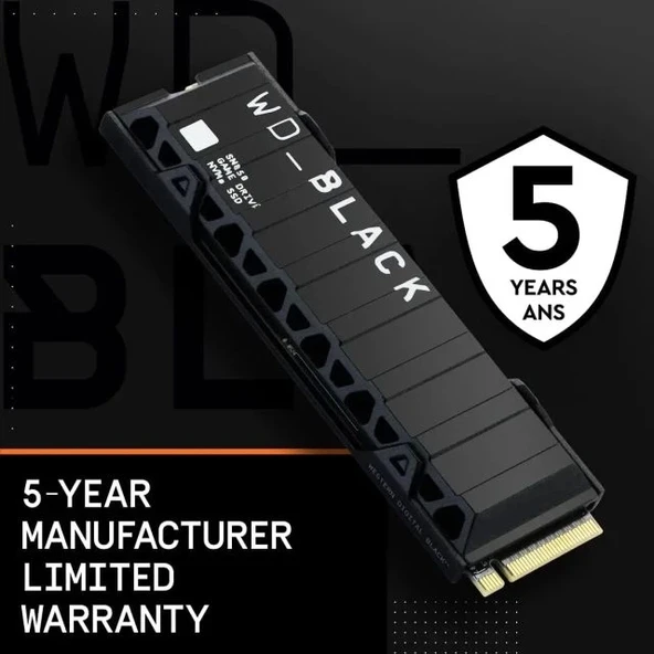 WD_BLACK 1 TB SN850 NVMe Dahili Oyun SSD Kartı - 6