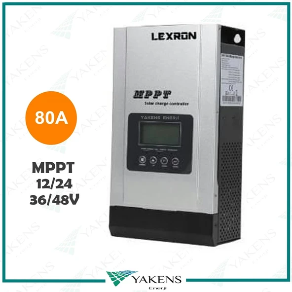 80 Amper Mppt 12/24/48V Solar Şarj Cihazı Lexron