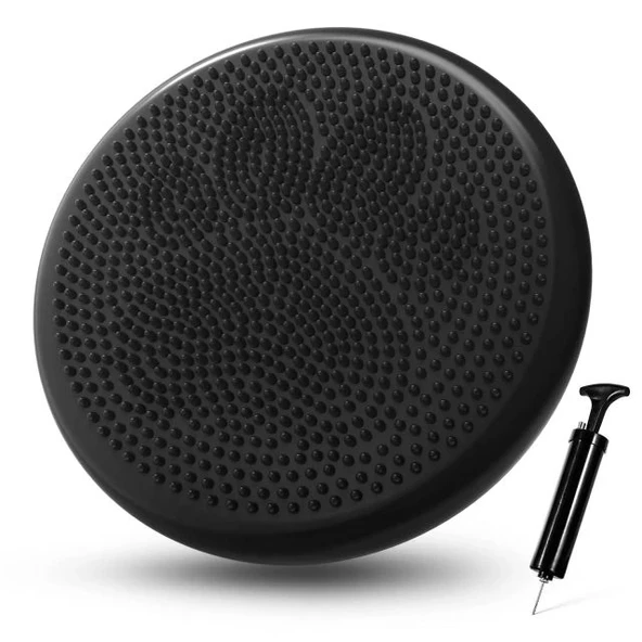 Trideer Şişirilmiş Sallanma Yastığı 34CM Black