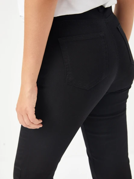 Faik Sönmez Minimalist Crop Pantolon: Günlük Şıklık - Resim 8