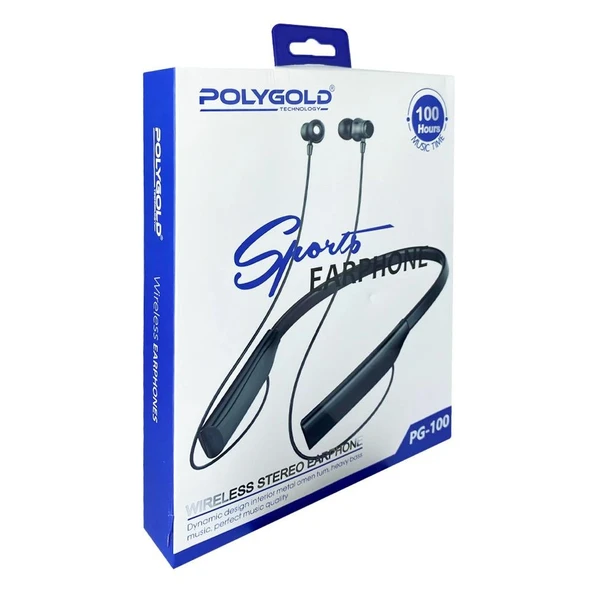 PolygoldPolygold PG-100 Boyun Bantlı Bluetooth Kulaklık - 2