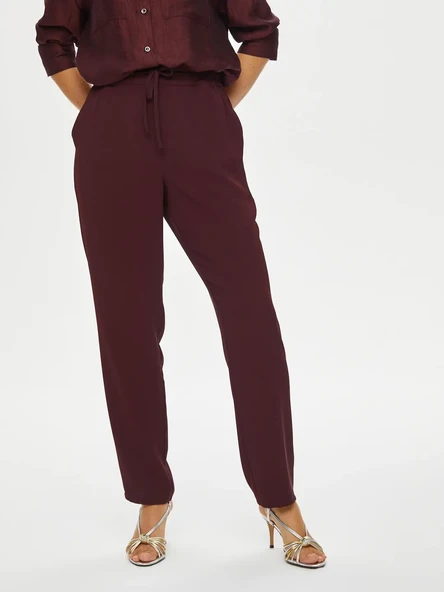 Faik Sönmez Minimalist Midi Kadın Pantolon - Günlük & Şık - 14